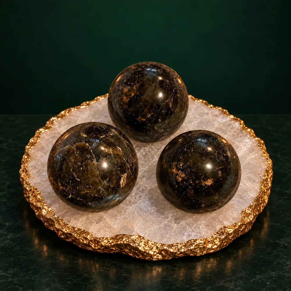 Labradorite Spheres