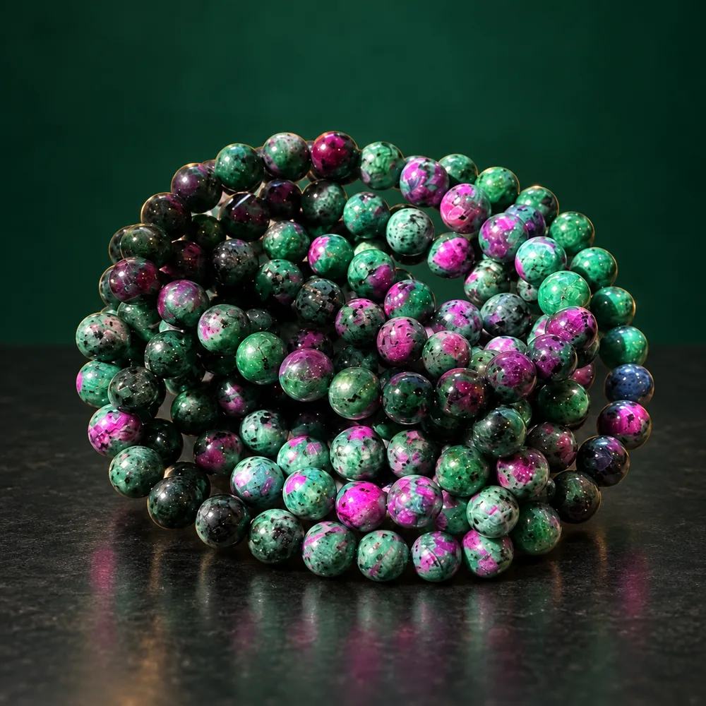 Ruby Zoisite Bracelets