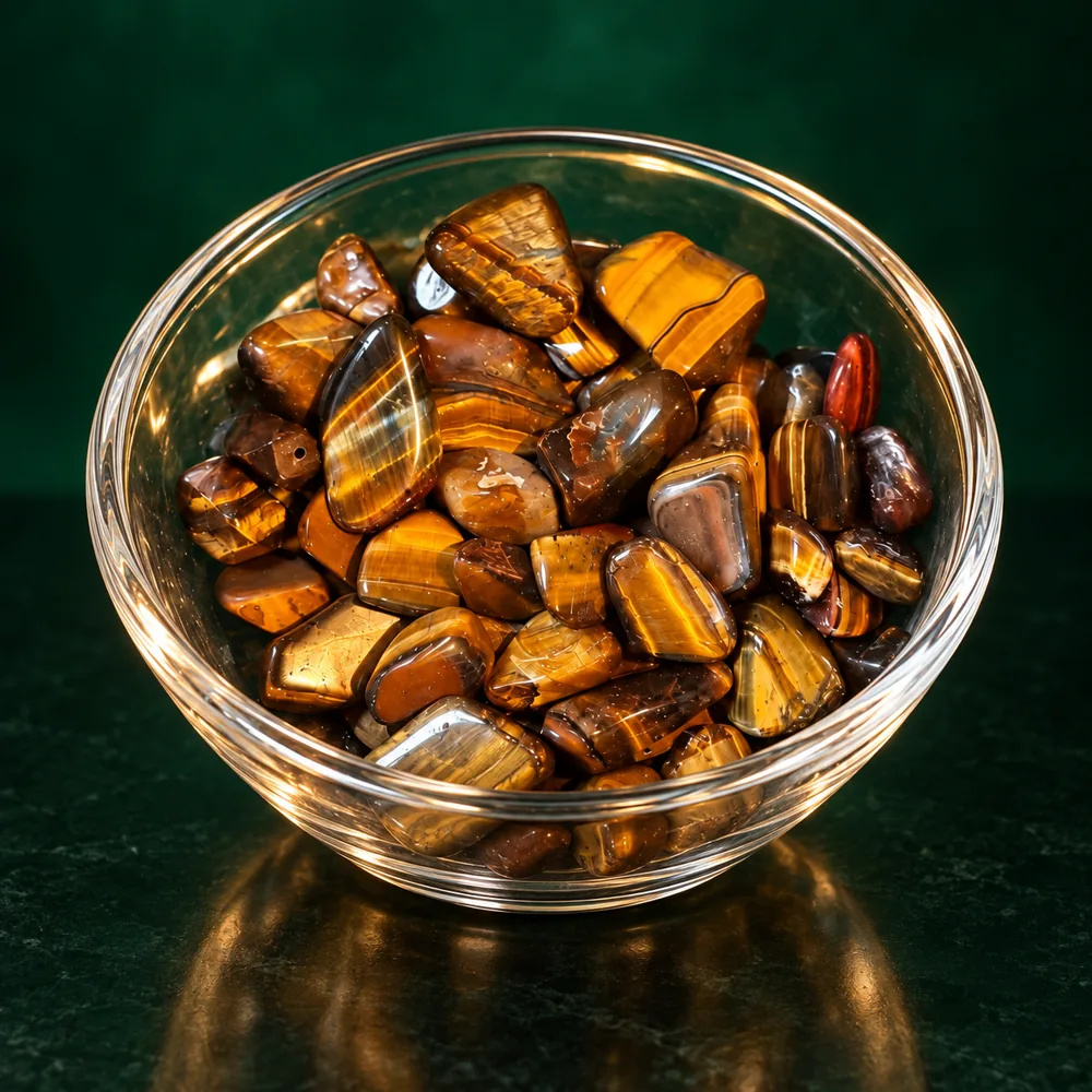 Tiger's Eye Tumbles